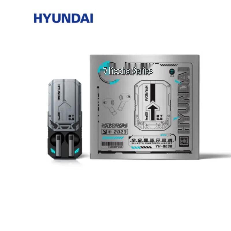 HYUNDAI YH-B030 Mecha Series Full Metal Bluetooth Earbuds
HYUNDAI YH-B030 Mecha Series Full Metal Bluetooth Earbuds
