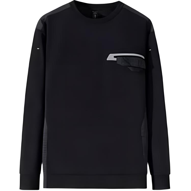Anta Mens Training Series Sport Casual Simple Color Block Pullover Sweatshirt Men sweatshirt Basic-Black 152440710-4 4XL
Anta Mens Training Series Sport Casual Simple Color Block Pullover Sweatshirt Men sweatshirt Basic-Black 152440710-4 4XL
