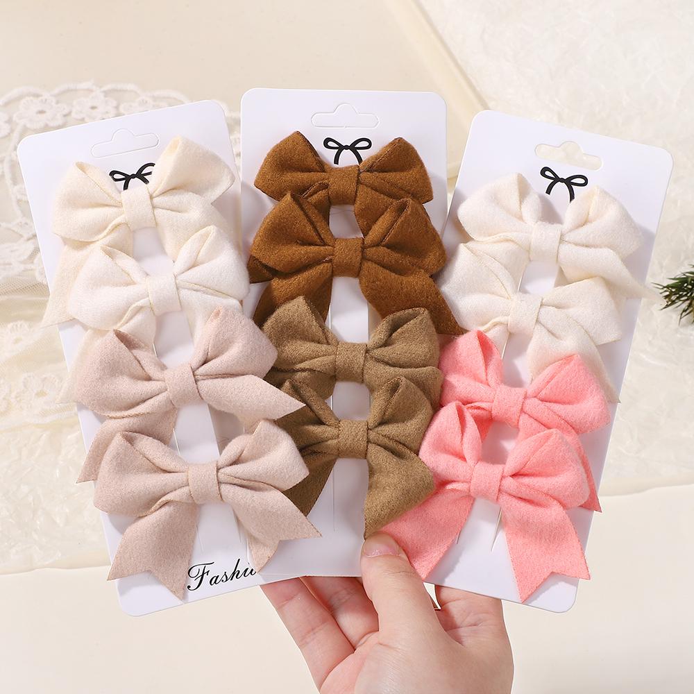 LOVEKIKI 4Pcs/lot 2.75inch Bowknot Hairgripes for Girls Lovely Hairbangs Hairclip Cute Baby Boutique Kids Hair Accessories
LOVEKIKI 4Pcs/lot 2.75inch Bowknot Hairgripes for Girls Lovely Hairbangs Hairclip Cute Baby Boutique Kids Hair Accessories
