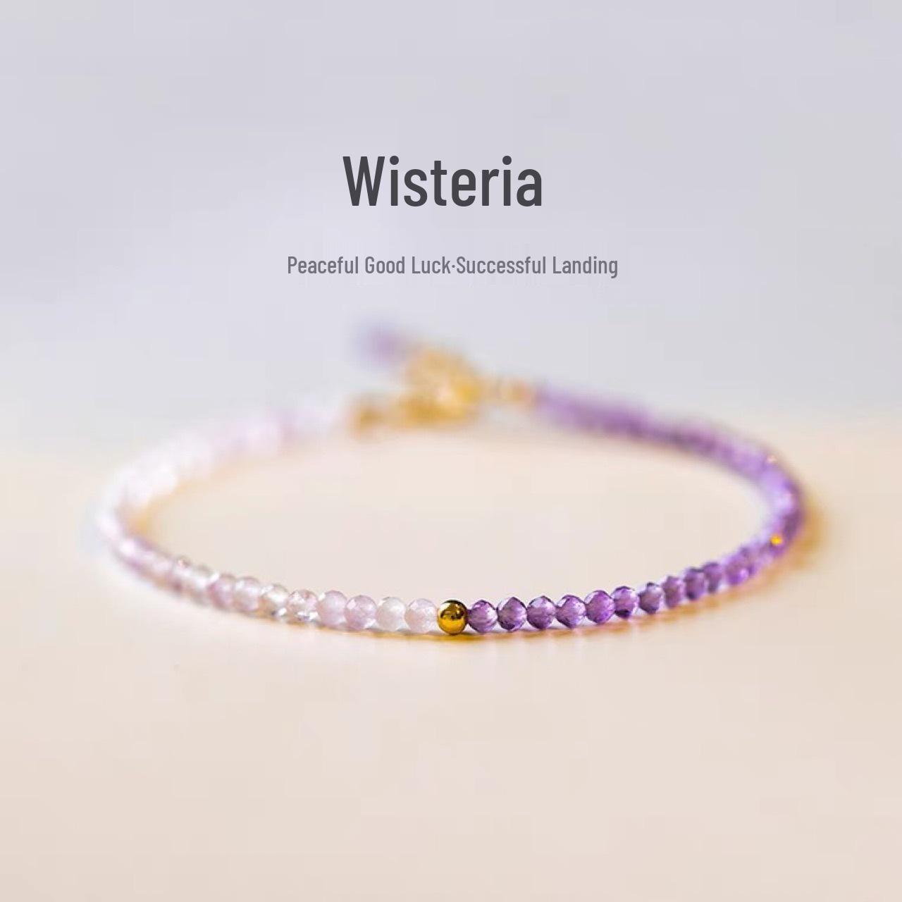 Lucky Lavender Amethyst Bracelet with 14k Gold Beads, Vintage Style Women s Gift 16cm wrist with extension chain
Lucky Lavender Amethyst Bracelet with 14k Gold Beads, Vintage Style Women s Gift 16cm wrist with extension chain
