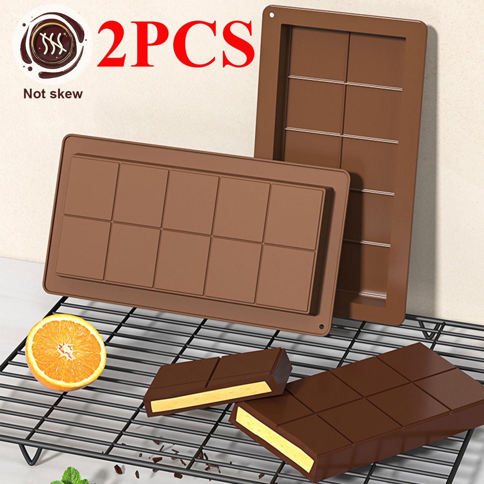 2PCS Silicone Chocolate Bar Mold Sandwich Cake Food Grade Silicone Baking Mold Rectangular Chocolate Mould Baking Accessories
2PCS Silicone Chocolate Bar Mold Sandwich Cake Food Grade Silicone Baking Mold Rectangular Chocolate Mould Baking Accessories