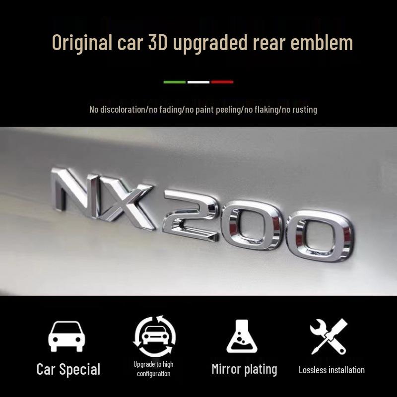 Lexus Car Logo Displacement Mark Sticker for ES200, RX300, NX200 NX260
Lexus Car Logo Displacement Mark Sticker for ES200, RX300, NX200 NX260