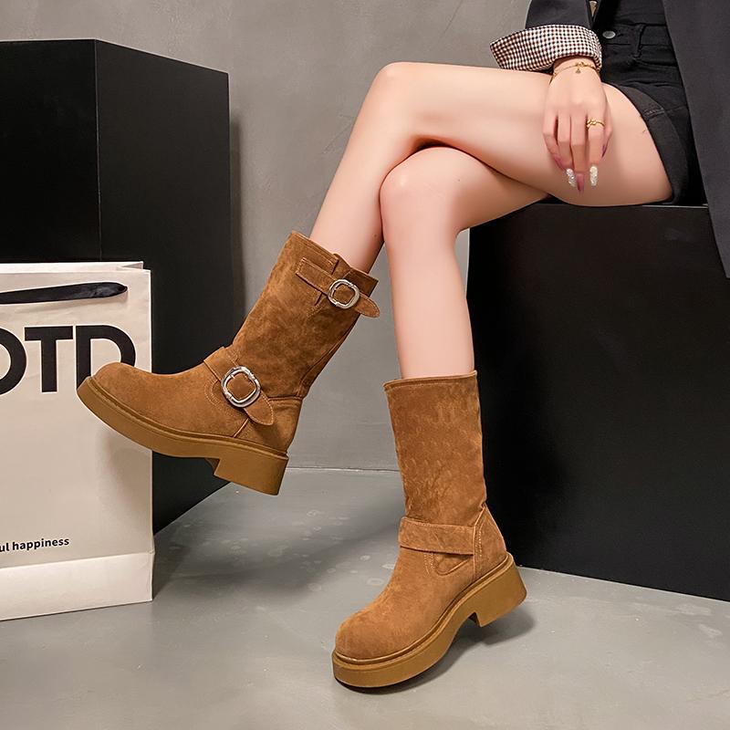 Ladies Shoes 2025 High Quality Slip-on Women s Boots Fashion Belt Buckle Modern Boots Women Hot Sale Round Toe Mid-Calf Boots 35 чёрный
Ladies Shoes 2025 High Quality Slip-on Women s Boots Fashion Belt Buckle Modern Boots Women Hot Sale Round Toe Mid-Calf Boots 35 чёрный