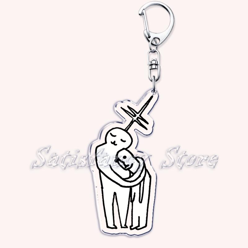 Popular Abstract Skeleton Acrylic Keychains Keyring for Accessories Bag Twin Fantasy Pendant Key Chain Ring Jewelry Fans Gifts
Popular Abstract Skeleton Acrylic Keychains Keyring for Accessories Bag Twin Fantasy Pendant Key Chain Ring Jewelry Fans Gifts