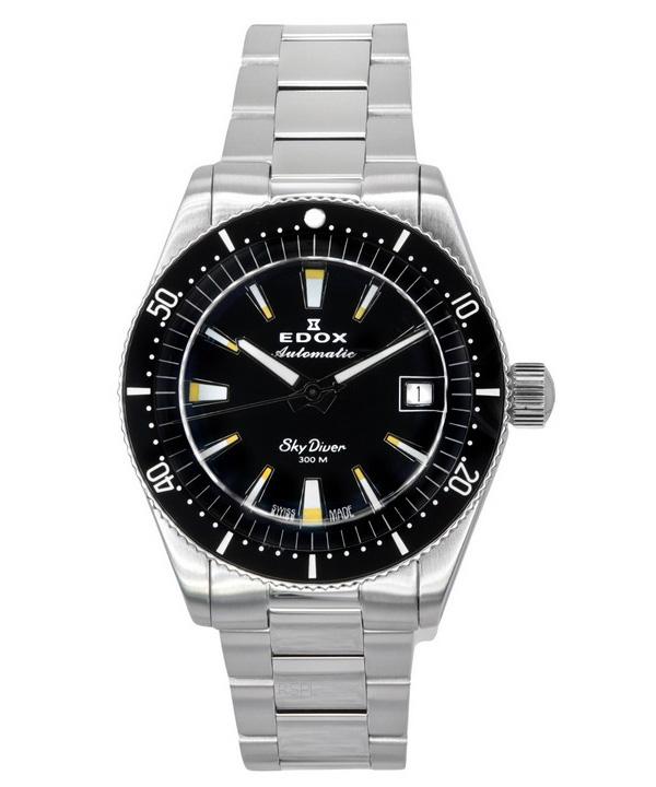 Edox Skydiver 38 Date из нержавеющей стали с черным циферблатом, автоматические дайверские часы 801313NMNIB 300M, швейцарские мужские часы
Edox Skydiver 38 Date из нержавеющей стали с черным циферблатом, автоматические дайверские часы 801313NMNIB 300M, швейцарские мужские часы