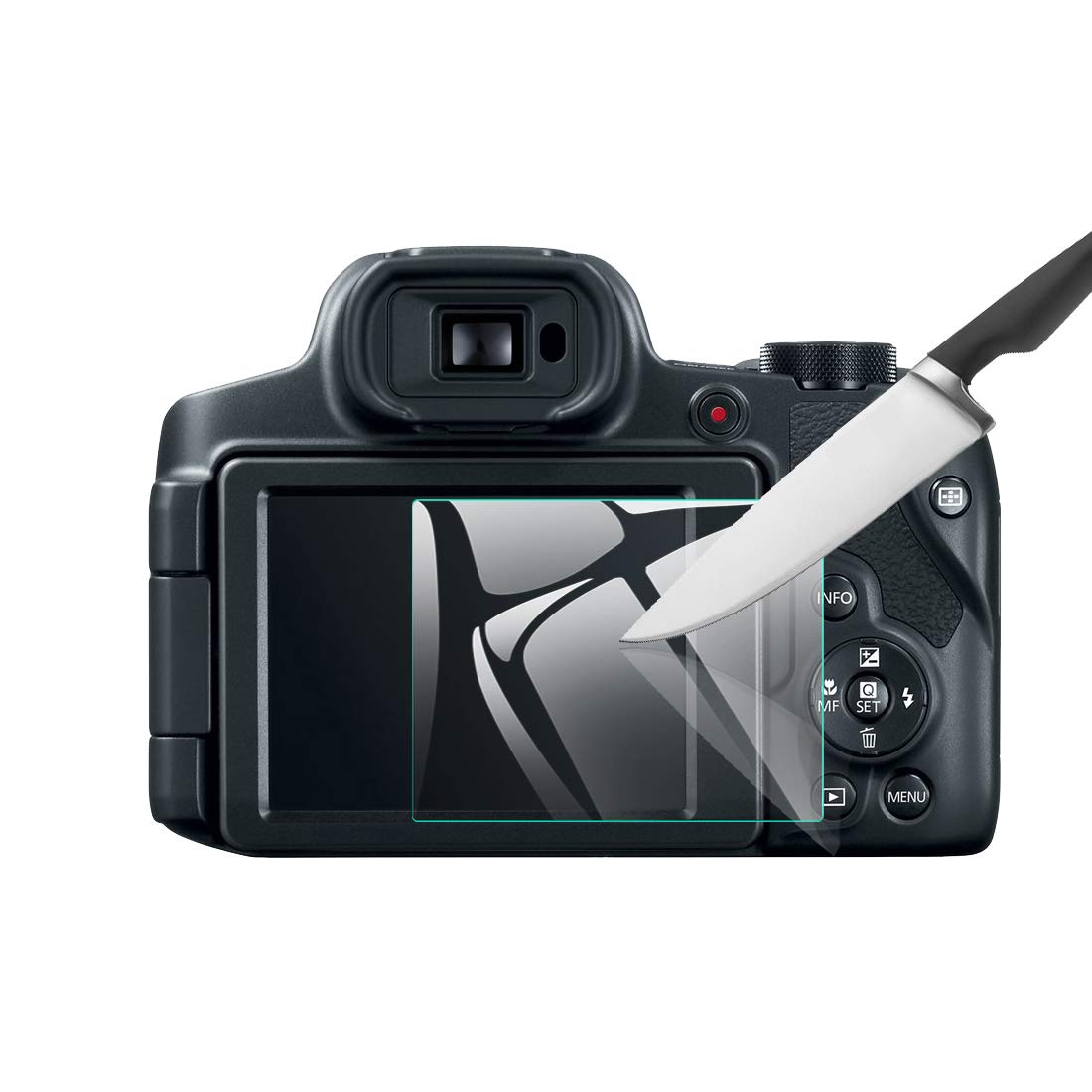 EternalStars Camera Screen Protector with 9H Full for Canon PowerShot SX70 HS 3-Piece Hardness, Coverage,
EternalStars Camera Screen Protector with 9H Full for Canon PowerShot SX70 HS 3-Piece Hardness, Coverage,