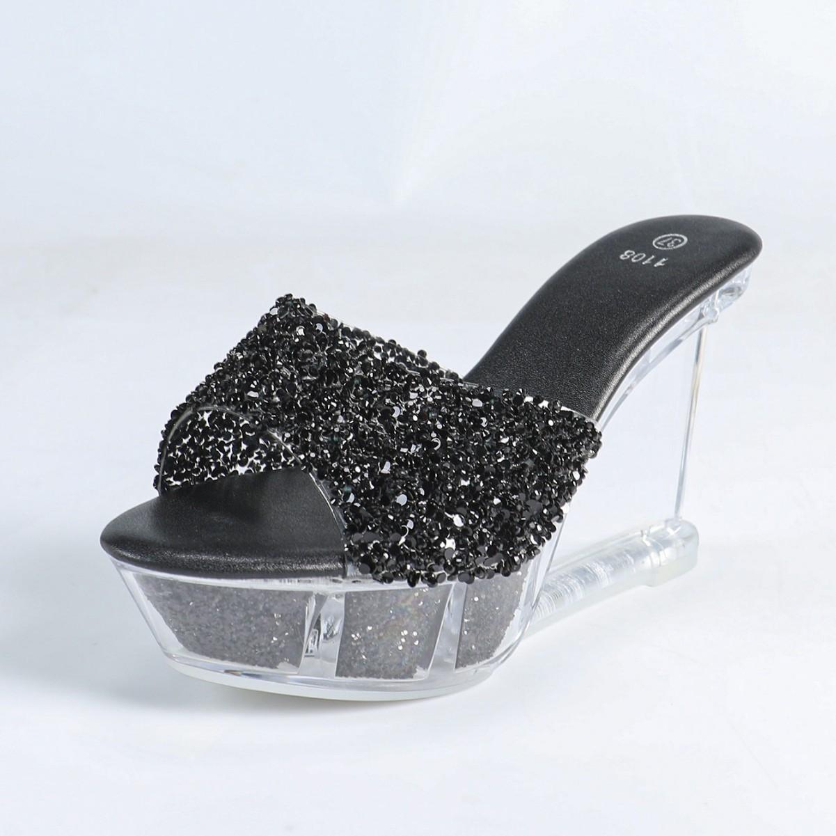 Versatile Wedge Heel Sandals Women s Summer New Sexy Crystal Transparent High Heels Heel Wedge Heel LFD-1108-2 34 чёрный
Versatile Wedge Heel Sandals Women s Summer New Sexy Crystal Transparent High Heels Heel Wedge Heel LFD-1108-2 34 чёрный
