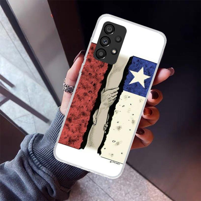 Chile Flag Phone Case For Samsung Galaxy A52 A51 A50S A32 A22 A12 A02S A72 A71 A31 A70 A30S Note 20 Ultra 10 Plus S10 Galaxy A52 Samsung A20(A30)
Chile Flag Phone Case For Samsung Galaxy A52 A51 A50S A32 A22 A12 A02S A72 A71 A31 A70 A30S Note 20 Ultra 10 Plus S10 Galaxy A52 Samsung A20(A30)
