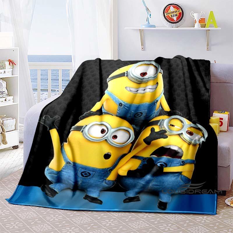 New 3D Printed Minion-themed Flannel Blanket – Ultra-soft, Warm, and Plush – Ideal for Home, Bedroom, Bed, Sofa, and Travel. 75x90cm
New 3D Printed Minion-themed Flannel Blanket – Ultra-soft, Warm, and Plush – Ideal for Home, Bedroom, Bed, Sofa, and Travel. 75x90cm