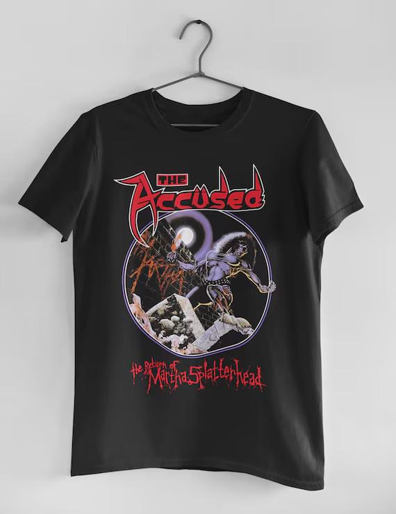 The Accused Unisex T-shirt the Return of Martha Splatterhead AE128 Unisex T-Shirt XL
The Accused Unisex T-shirt the Return of Martha Splatterhead AE128 Unisex T-Shirt XL