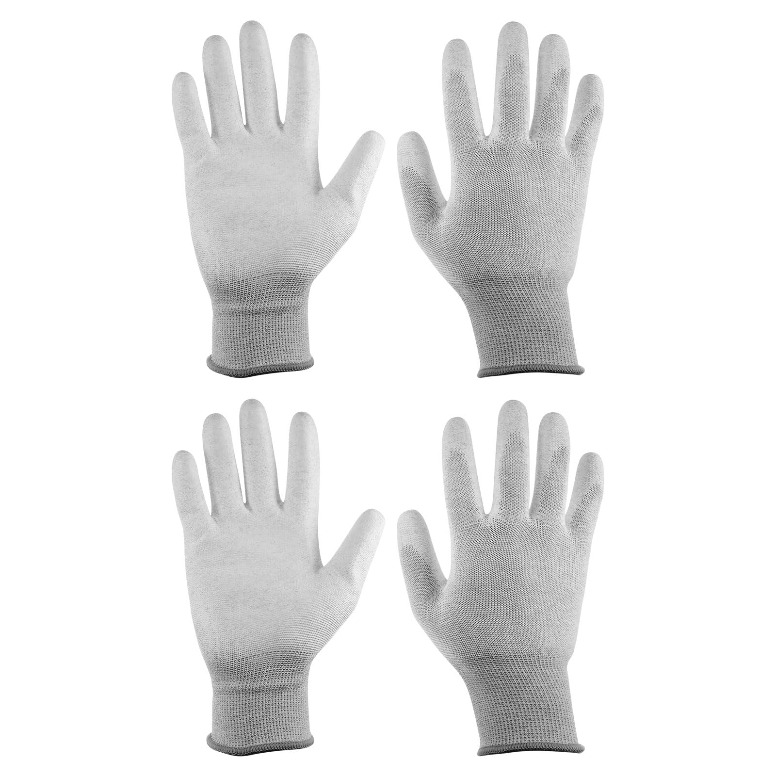 2 Pairs ESD Antistatic Gloves 23cm PU Coated Highly Resistant Carbon Fiber Computer Gloves for PC Computer Electronics Installation and Repair Gray
2 Pairs ESD Antistatic Gloves 23cm PU Coated Highly Resistant Carbon Fiber Computer Gloves for PC Computer Electronics Installation and Repair Gray