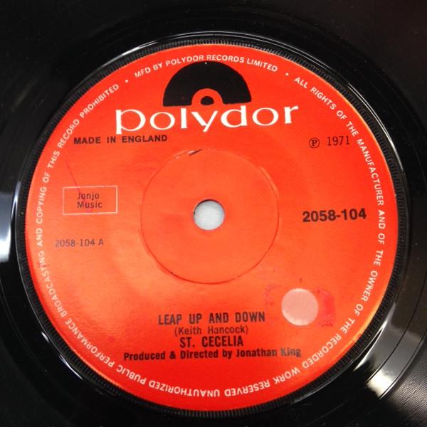 7inch Record ST. CECELIA Leap Up And Down 2058104 Polydor 1971 UK Pop Used
7inch Record ST. CECELIA Leap Up And Down 2058104 Polydor 1971 UK Pop Used
