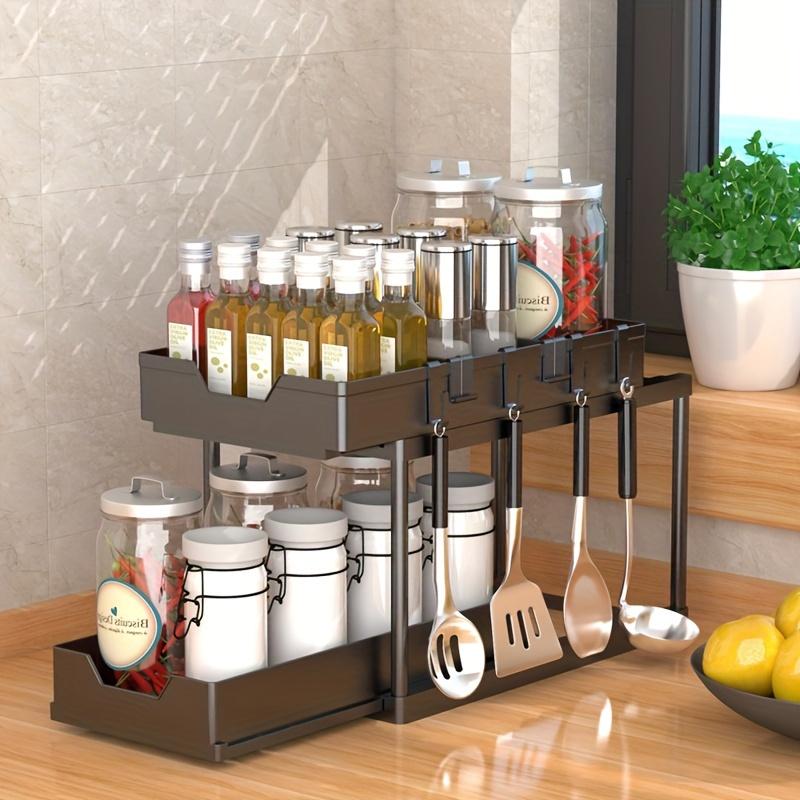 Under Sink Storage Rack, Double Deck. Kitchen Table Top. Spice Rack. Toiletries Storage Rack, Cabinets, Bathroom Counter Top Sanitary Storage Rack
Under Sink Storage Rack, Double Deck. Kitchen Table Top. Spice Rack. Toiletries Storage Rack, Cabinets, Bathroom Counter Top Sanitary Storage Rack