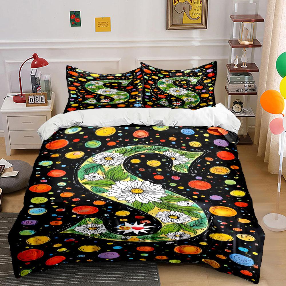 Colorful polka dots, daisies. Bedding sets Duvet cover sets Duvet covers Pillowcases(1 * Duvet Cover 2 * Pillowcases, without duvet insert) 135x200cm
Colorful polka dots, daisies. Bedding sets Duvet cover sets Duvet covers Pillowcases(1 * Duvet Cover 2 * Pillowcases, without duvet insert) 135x200cm