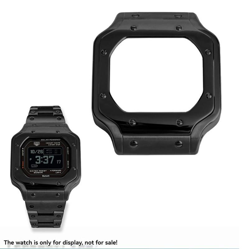 Персоналізована модифікація ремінця DW5600 для Casio G-SHOCK DW-5600 GW-B5600 Корпус з нержавіючої сталі Браслет Ланцюжок для годинника Оболонка 5600 series
Персоналізована модифікація ремінця DW5600 для Casio G-SHOCK DW-5600 GW-B5600 Корпус з нержавіючої сталі Браслет Ланцюжок для годинника Оболонка 5600 series