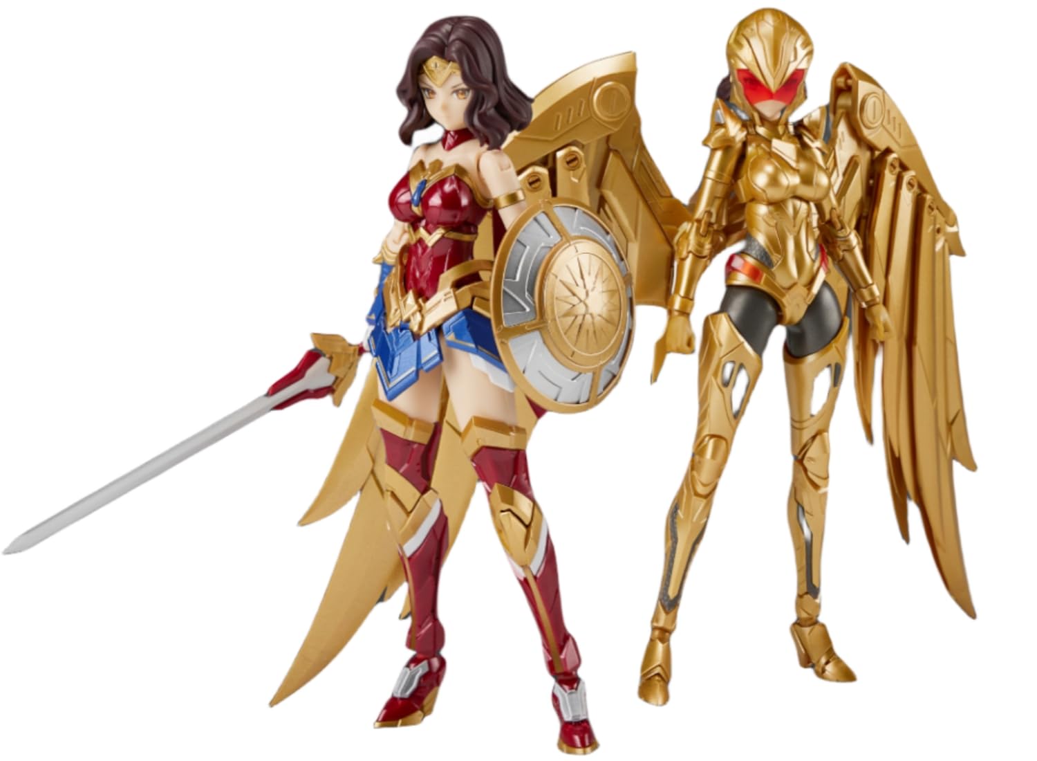 HiPlay Shokoki MS General Wonder Woman Golden Eagle Battle Armor Double Body Movable Plastic Model Full Set 1/10 DC-01
HiPlay Shokoki MS General Wonder Woman Golden Eagle Battle Armor Double Body Movable Plastic Model Full Set 1/10 DC-01