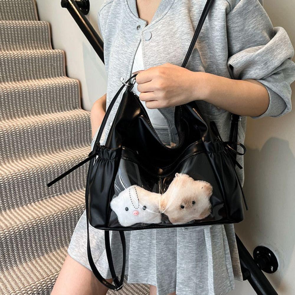Large Capacity Women s Ita Bag Korean Style Crossbady Backpack Casual Commuting Bag Travel срібний
Large Capacity Women s Ita Bag Korean Style Crossbady Backpack Casual Commuting Bag Travel срібний