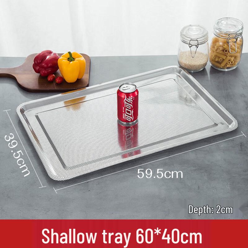 WUHE 304 Stainless Steel Rectangular Draining Tray
WUHE 304 Stainless Steel Rectangular Draining Tray