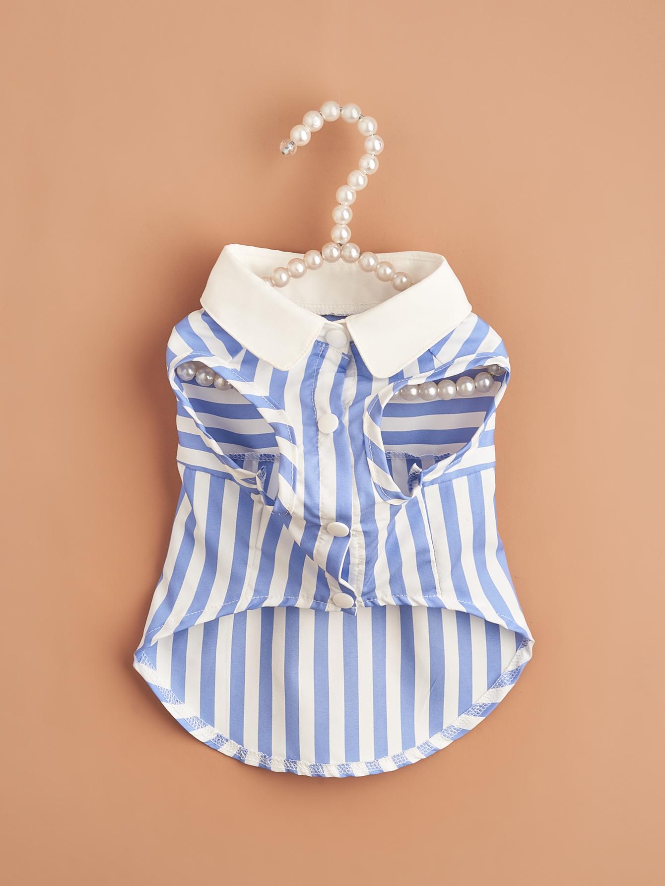 Dog Clothes for Small Dogs Striped Printed Costume Puppy with Doggie Pet Clothes Soft Apparel Attire XS синій
Dog Clothes for Small Dogs Striped Printed Costume Puppy with Doggie Pet Clothes Soft Apparel Attire XS синій