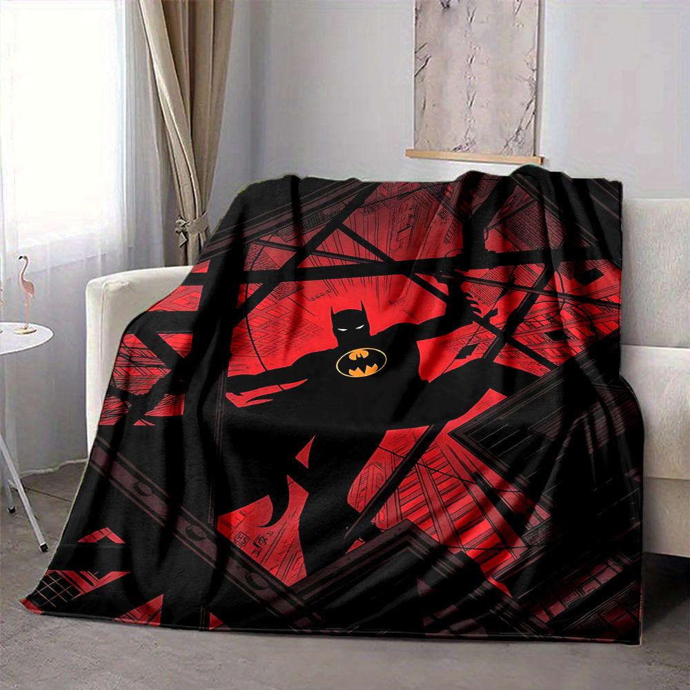 1pc Batman Flannel Throw Blanket Lightweight Soft Warm All Season Blanket for Sofa, Bed, Travel, Camping L1024193 80x120cm
1pc Batman Flannel Throw Blanket Lightweight Soft Warm All Season Blanket for Sofa, Bed, Travel, Camping L1024193 80x120cm