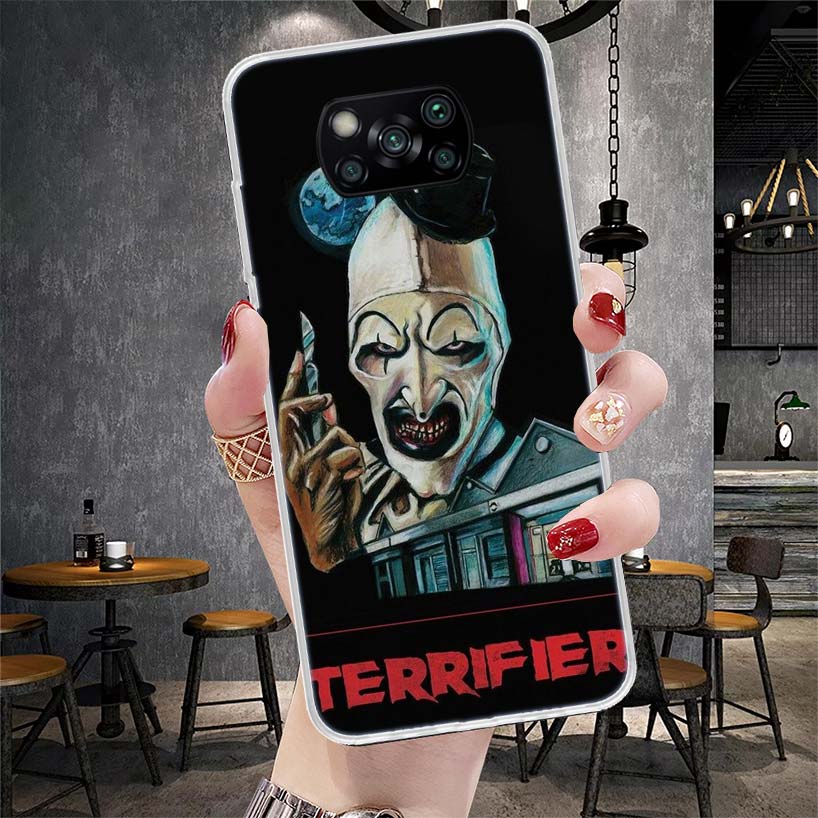 Horror Movie Terrifier Soft Phone Case For Xiaomi Redmi 15C 15 13C 13 Poco X5 X6 X7 F7 Ultra M7 12C 12 10 10C 9C 9A 9T 9 Fundas Redmi 10A
Horror Movie Terrifier Soft Phone Case For Xiaomi Redmi 15C 15 13C 13 Poco X5 X6 X7 F7 Ultra M7 12C 12 10 10C 9C 9A 9T 9 Fundas Redmi 10A