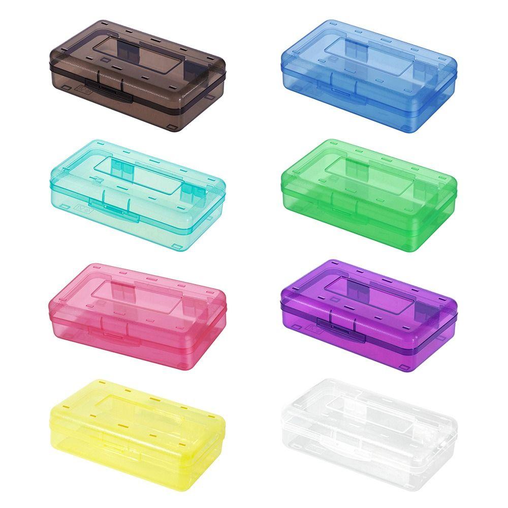 Large Capacity Pen Box Transparent Marke Pen Organizer Durable Stationery Storage Box Students чорний
Large Capacity Pen Box Transparent Marke Pen Organizer Durable Stationery Storage Box Students чорний