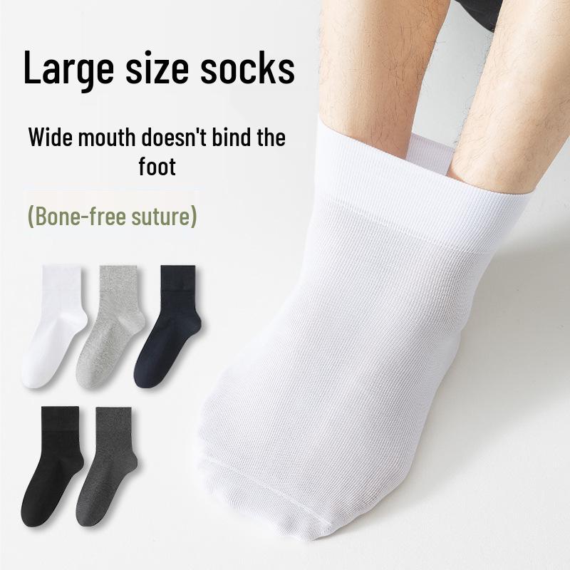 Men s Breathable Mid-Calf Socks, Plus Size, Odor-Resistant, Sweat-Absorbent, Loose Fit for Spring & Autumn.
Men s Breathable Mid-Calf Socks, Plus Size, Odor-Resistant, Sweat-Absorbent, Loose Fit for Spring & Autumn.