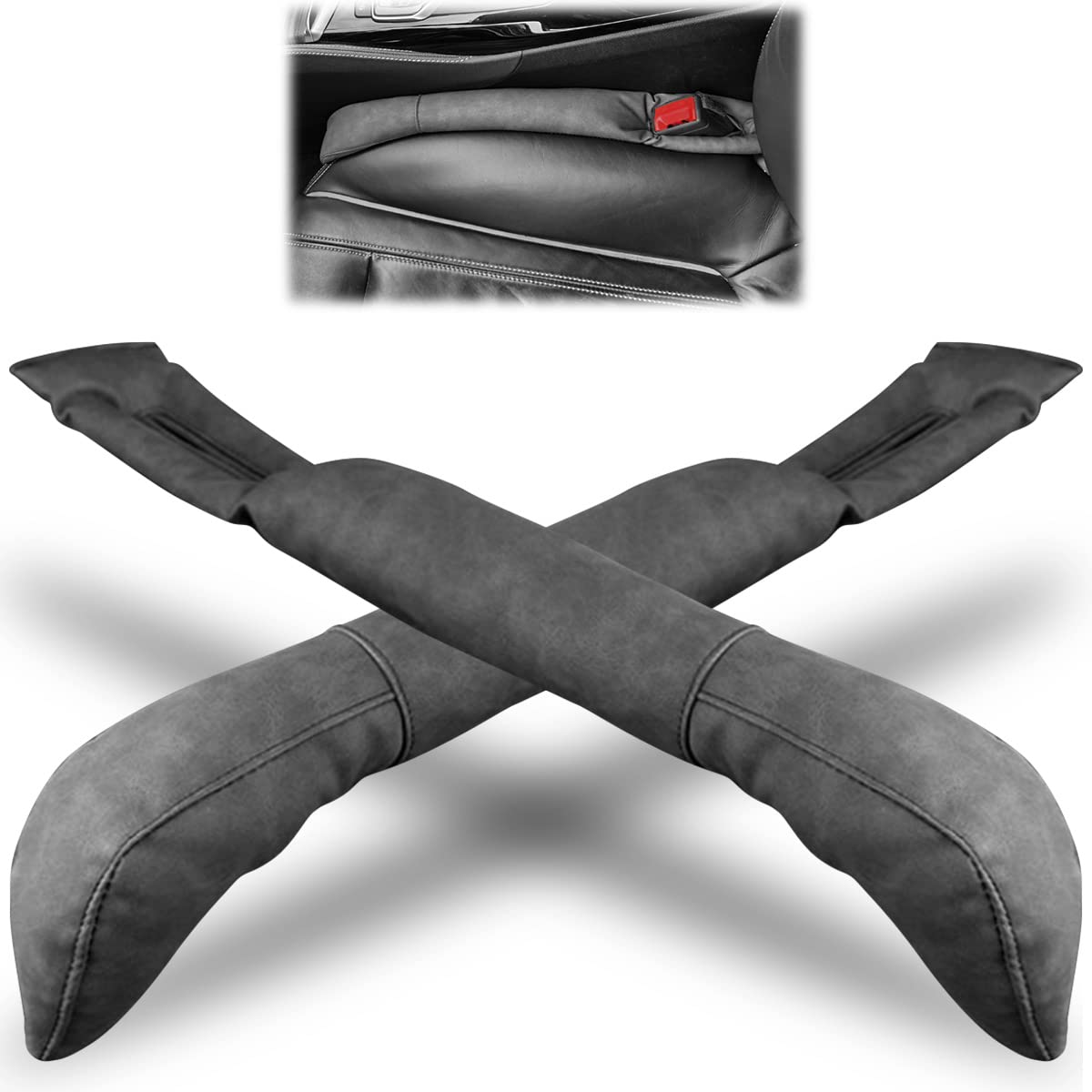 dodtazz Подушка-заполнитель щелей для боковой части сиденья, комплект из 2 штук, (Серый, 2) серый
dodtazz Подушка-заполнитель щелей для боковой части сиденья, комплект из 2 штук, (Серый, 2) серый