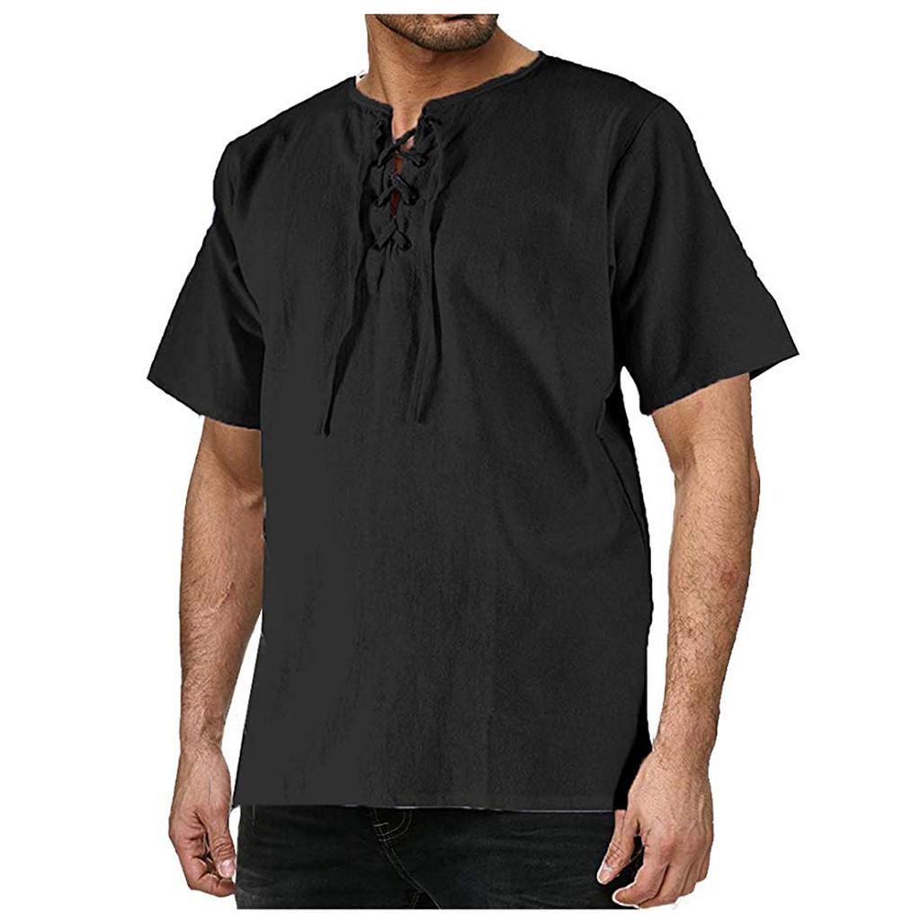 (SU)Мужской модный индивидуальный топ с короткими рукавами в стиле ретро из хлопка и конопли XXL чёрный
(SU)Мужской модный индивидуальный топ с короткими рукавами в стиле ретро из хлопка и конопли XXL чёрный