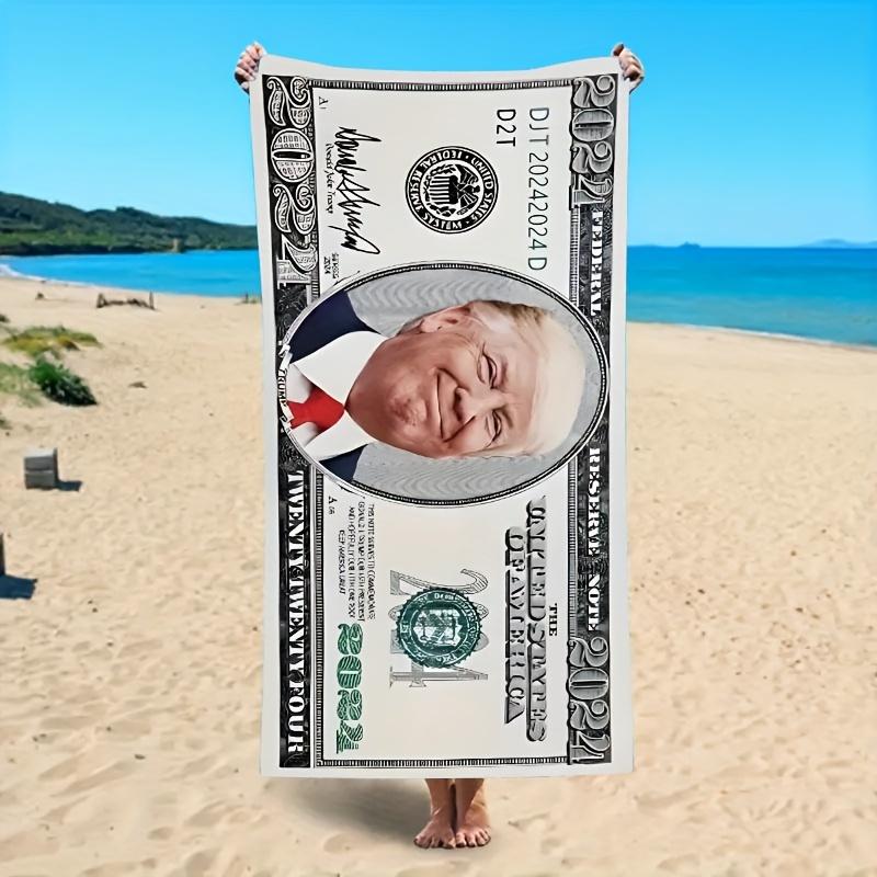 Dollar Bill Beach Towel: Unique, Eye-Catching Design Bringing Quirky Charm and Conversation Starters to Your Bold Style W40*H60(CM)
Dollar Bill Beach Towel: Unique, Eye-Catching Design Bringing Quirky Charm and Conversation Starters to Your Bold Style W40*H60(CM)