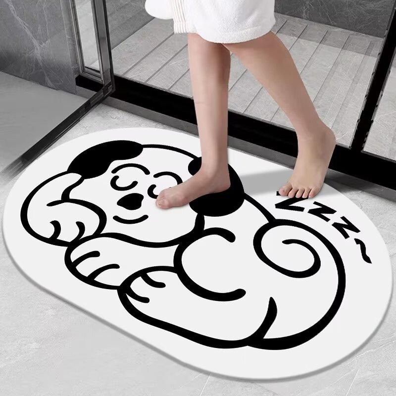 Toilet floor mat bathroom non-slip absorbent toilet door-to-door quick-drying foot mat toilet carpet bathroom 40x60cm15.7x23.6in
Toilet floor mat bathroom non-slip absorbent toilet door-to-door quick-drying foot mat toilet carpet bathroom 40x60cm15.7x23.6in