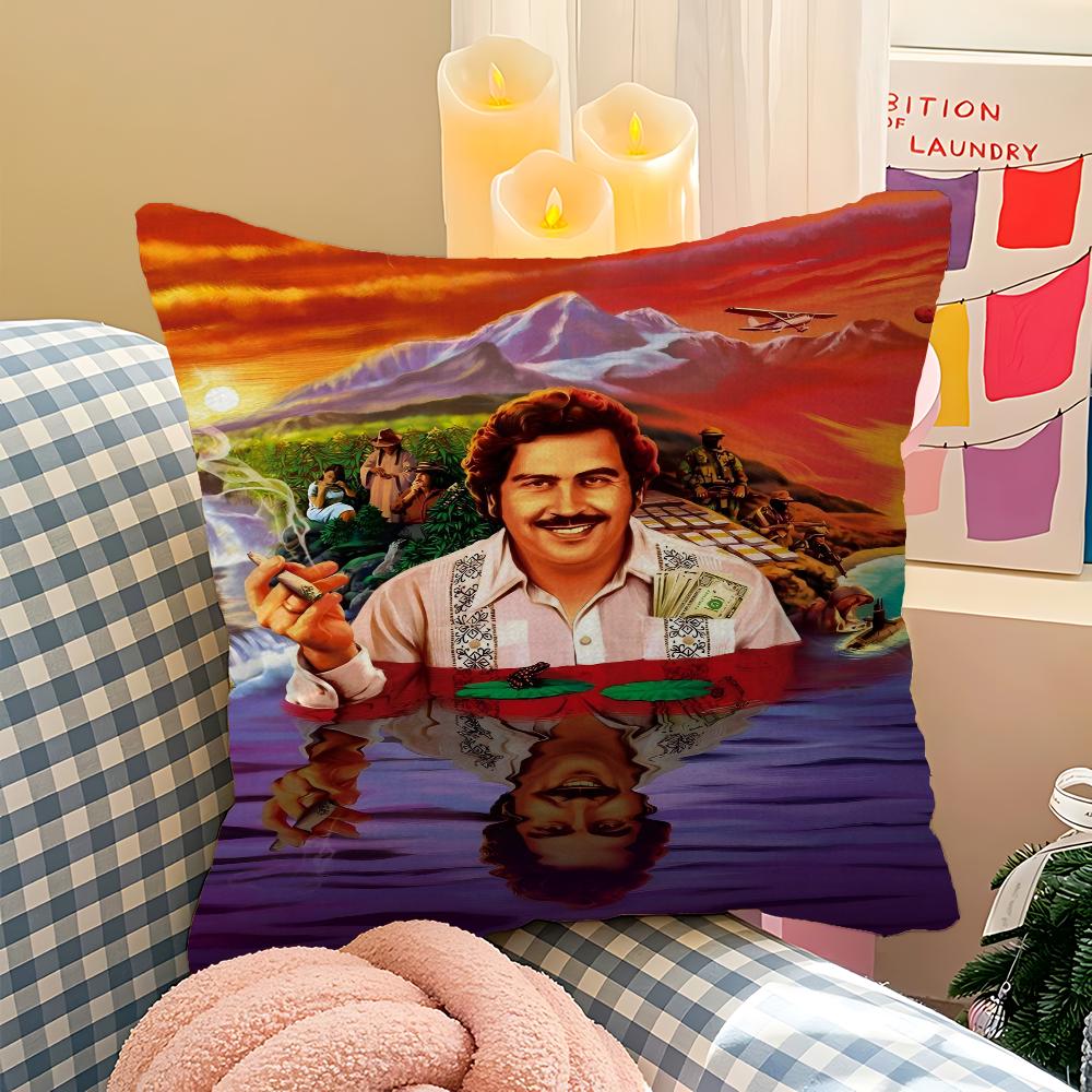 Pablo Escobar Narcos Pillow Cover Sofa Cushion Cover Home Room Decoration Children Gift 40cmx40cm
Pablo Escobar Narcos Pillow Cover Sofa Cushion Cover Home Room Decoration Children Gift 40cmx40cm