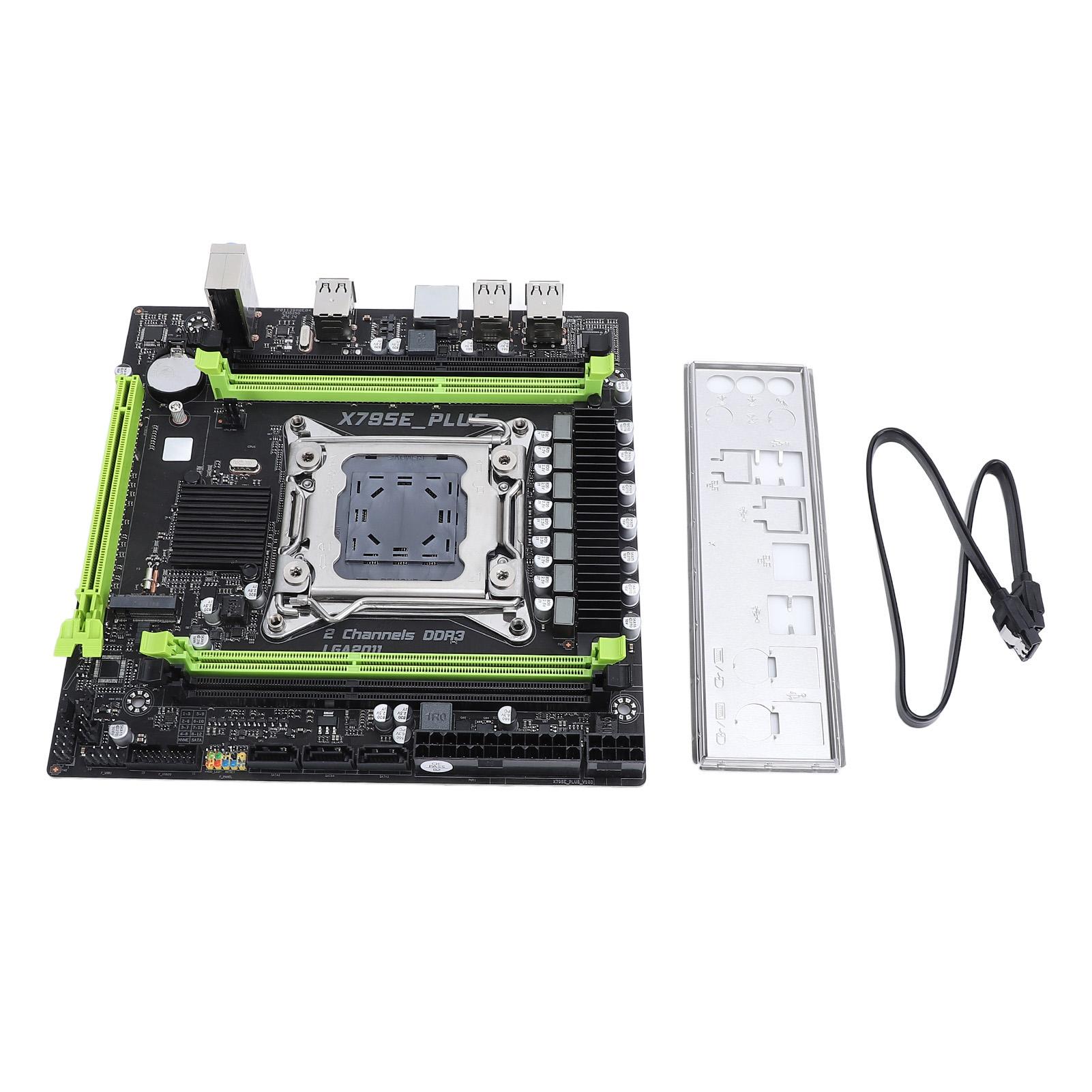 Материнська плата X79SE Plus LGA 2011 підтримує протокол M.2 NVME, інтерфейс USB2.0, комп ютер DDR3
Материнська плата X79SE Plus LGA 2011 підтримує протокол M.2 NVME, інтерфейс USB2.0, комп ютер DDR3