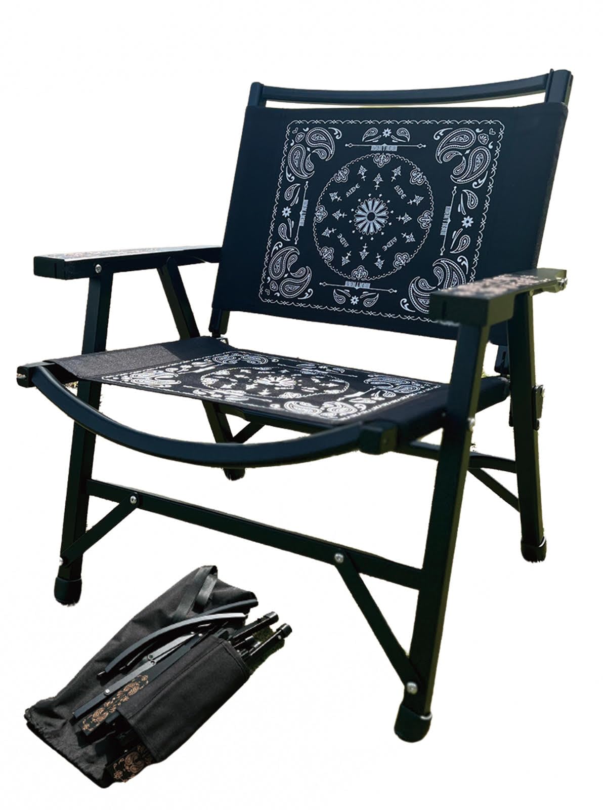 HIDEOUTCRAFT Camping Chair, Folding Chair, Lightweight, Compact, Garden Chair, Outdoor Chair, Outdoor Chair, Paisley Pattern, Custom Chair, Storage
HIDEOUTCRAFT Camping Chair, Folding Chair, Lightweight, Compact, Garden Chair, Outdoor Chair, Outdoor Chair, Paisley Pattern, Custom Chair, Storage
