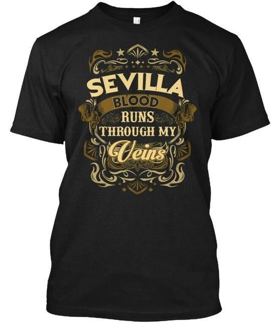 Sevilla Blood Thru My Veins T shirt Made in the USA Size S to 5XL 4XL
Sevilla Blood Thru My Veins T shirt Made in the USA Size S to 5XL 4XL