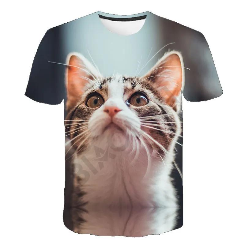 Летняя футболка с круглым вырезом, 3D-принтом милого животного кошки, модная повседневная футболка с коротким рукавом для мужчин и женщин, парная унисекс XS
Летняя футболка с круглым вырезом, 3D-принтом милого животного кошки, модная повседневная футболка с коротким рукавом для мужчин и женщин, парная унисекс XS