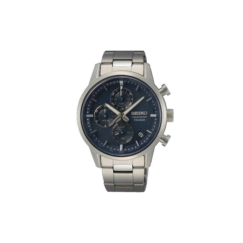 SEIKO Blue Dial Steel Bracelet CS Series 100 Meters Waterproof Quartz Titanium Strap Men s Watch Black Dial SSB387P1 чорний
SEIKO Blue Dial Steel Bracelet CS Series 100 Meters Waterproof Quartz Titanium Strap Men s Watch Black Dial SSB387P1 чорний