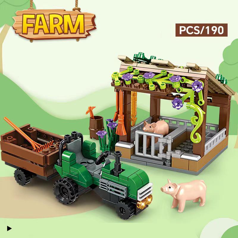 Farm the Granary House Building Blocks City Windmill Room with Carriage Bricks Educational Toys For Children Gifts
Farm the Granary House Building Blocks City Windmill Room with Carriage Bricks Educational Toys For Children Gifts
