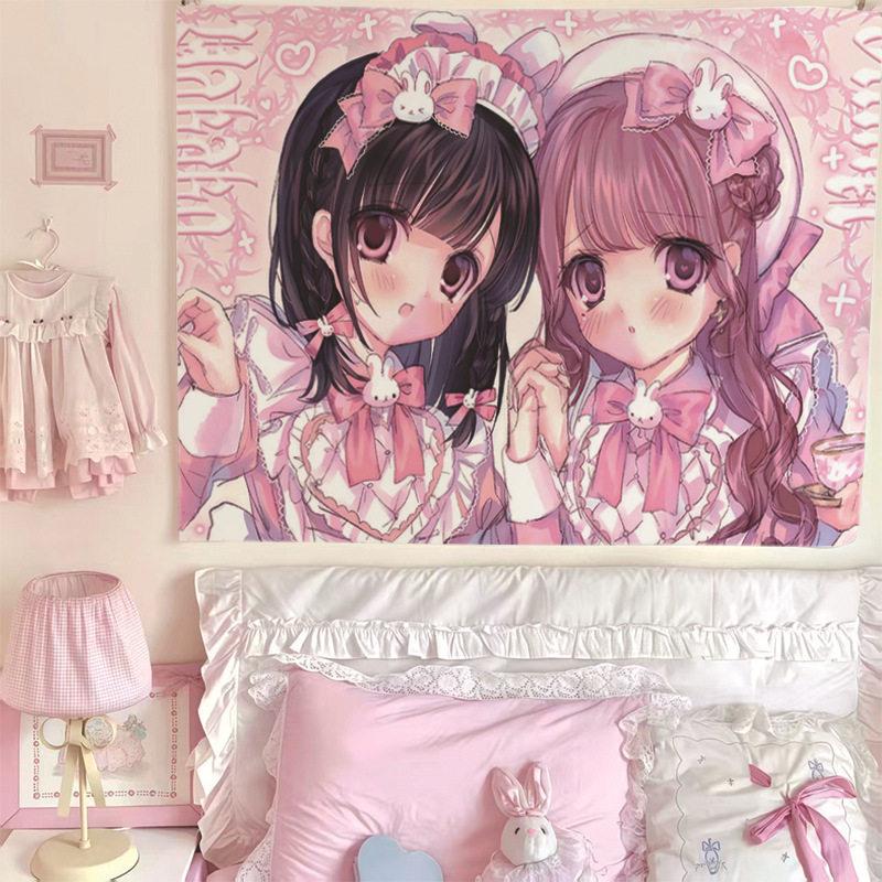 New Hot Cute Girl Style Anime Print Tapestry Wall Hanging For Bedroom Dorm Room Home Wall Decor 74x94cm(29x37in)
New Hot Cute Girl Style Anime Print Tapestry Wall Hanging For Bedroom Dorm Room Home Wall Decor 74x94cm(29x37in)