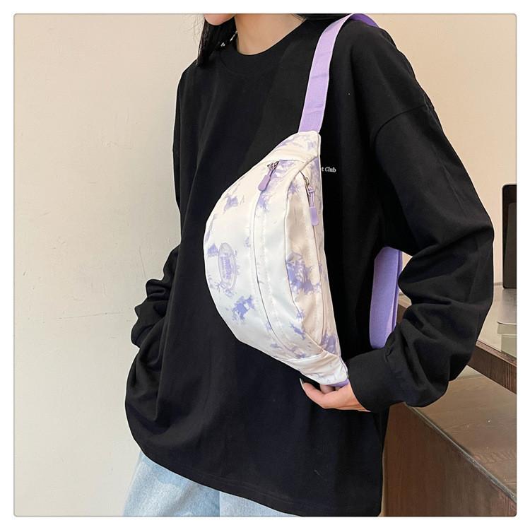 Chic Soft Nylon Crossbody Bag With Eye-catching Tie-dye Patterns Perfect For Street Style Fashion фиолетовый
Chic Soft Nylon Crossbody Bag With Eye-catching Tie-dye Patterns Perfect For Street Style Fashion фиолетовый