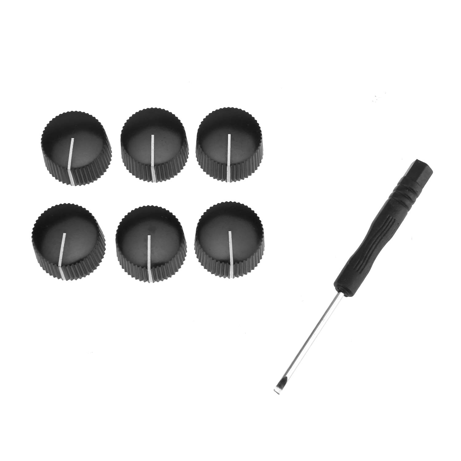Musiclily Pro Plastic Feneder Amplifier Knobs for CTS Solid Shaft Control Black of Pots, (Set 6) чорний
Musiclily Pro Plastic Feneder Amplifier Knobs for CTS Solid Shaft Control Black of Pots, (Set 6) чорний