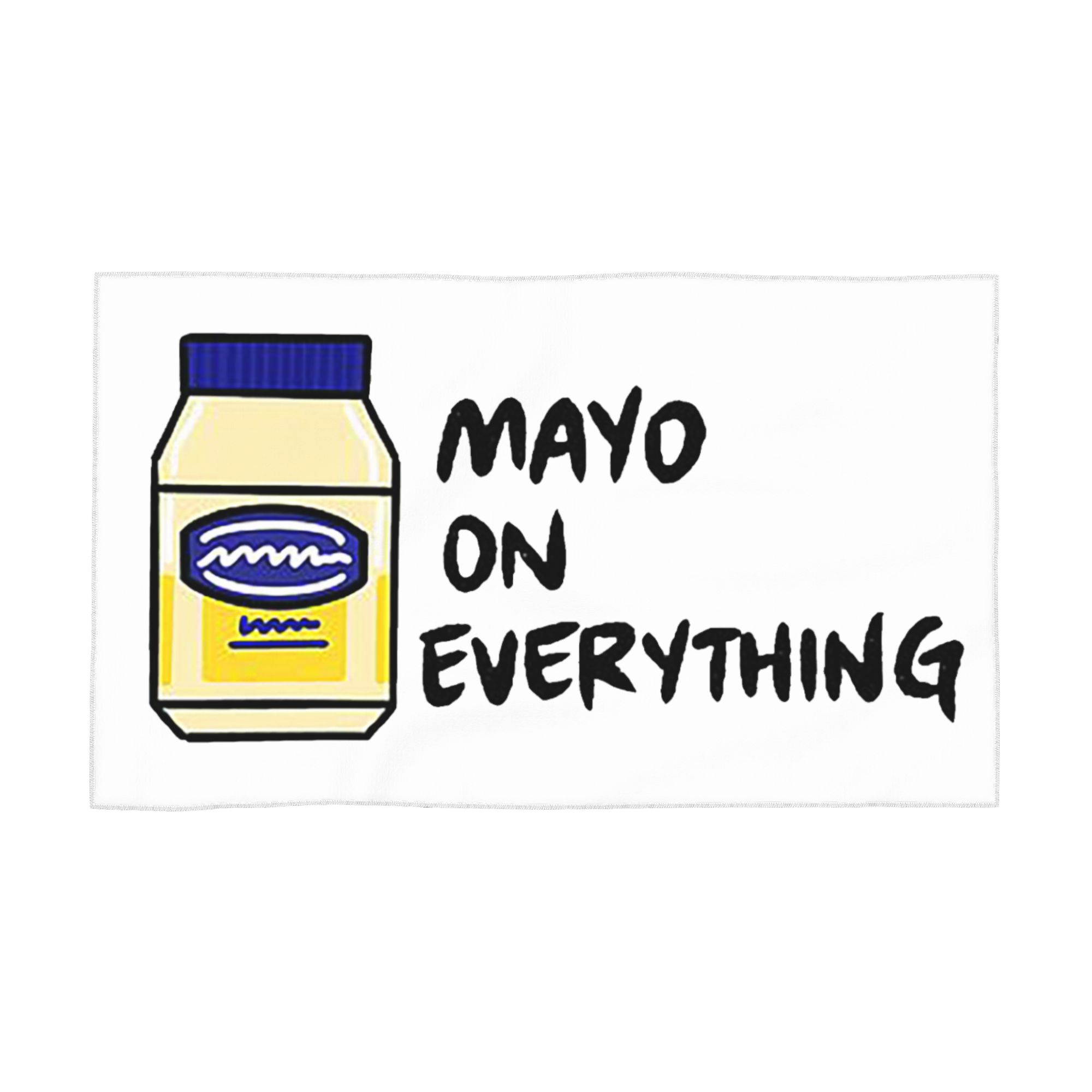 Mayo (Mayonnaise) On Everything Soft Face Towel Quick Dry Pool Bath Cotton Towels Breathable W30*H60(CM)
Mayo (Mayonnaise) On Everything Soft Face Towel Quick Dry Pool Bath Cotton Towels Breathable W30*H60(CM)