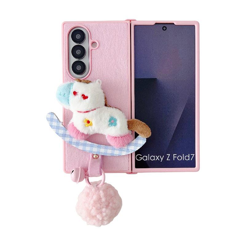 3D Doll Horse Samsung Z Fold7 Protective Case with Drop-proof Cover & Anti-lost Lanyard Samsung Z Flip 7
3D Doll Horse Samsung Z Fold7 Protective Case with Drop-proof Cover & Anti-lost Lanyard Samsung Z Flip 7
