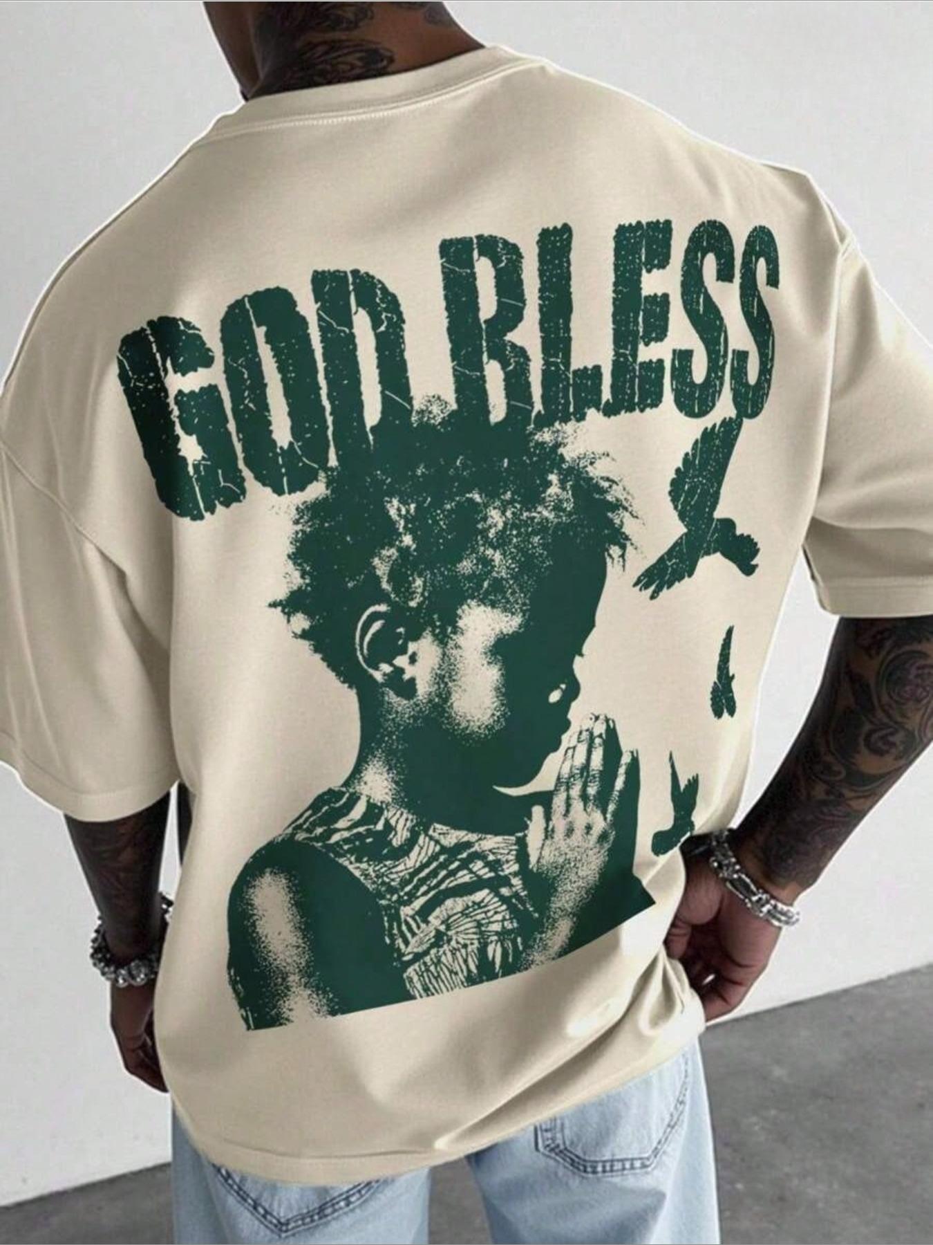 God Bless Praying Kid Dove T-Shirt Men Women Faith Streetwear Urban Hip Hop Oversized Cotton Short Sleeve Unisex Tee S разноцветный
God Bless Praying Kid Dove T-Shirt Men Women Faith Streetwear Urban Hip Hop Oversized Cotton Short Sleeve Unisex Tee S разноцветный