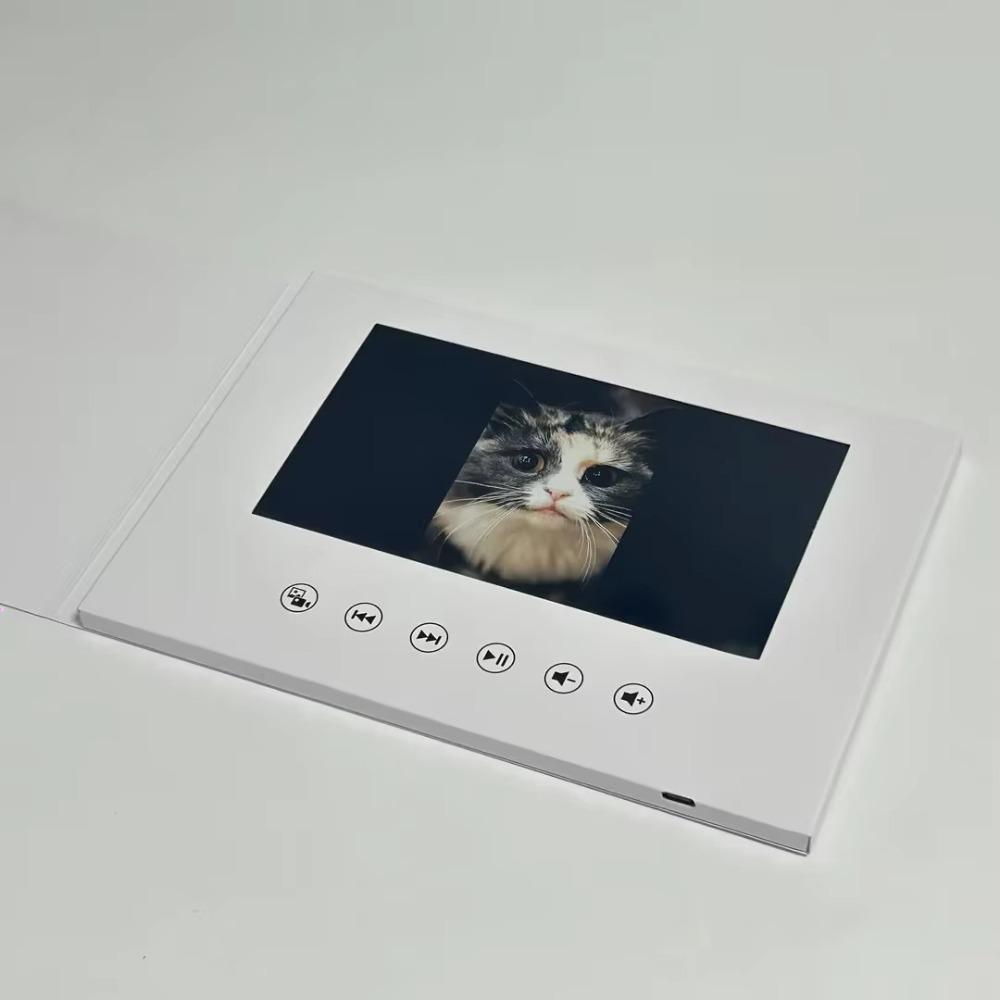7 Inchs Digital Frame 4GB Greeting Card New Video Book Card
7 Inchs Digital Frame 4GB Greeting Card New Video Book Card