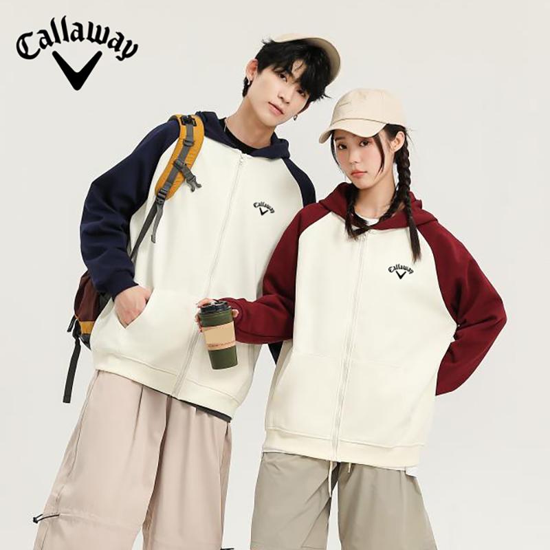 Callaway New Autumn and Winter Embroidered Cotton Color Blocked Zipper Hoodie Jacket for Men and Women S
Callaway New Autumn and Winter Embroidered Cotton Color Blocked Zipper Hoodie Jacket for Men and Women S