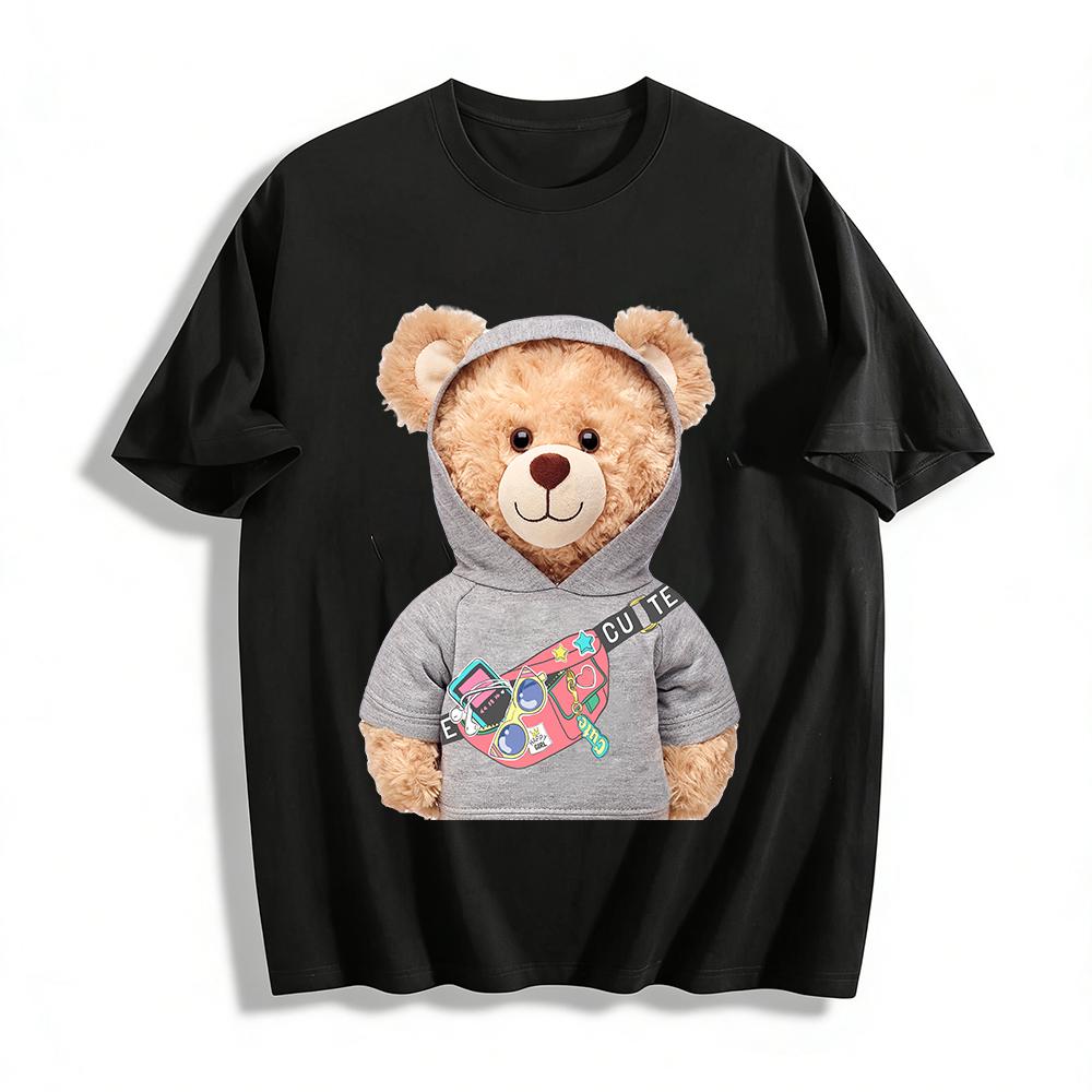 Kids Cartoon Bear Hoodies Cute Fanny Pack Print Tops Boys Girls Casual Pullover Sweatshirts Pure cotton T-shirt XXS
Kids Cartoon Bear Hoodies Cute Fanny Pack Print Tops Boys Girls Casual Pullover Sweatshirts Pure cotton T-shirt XXS