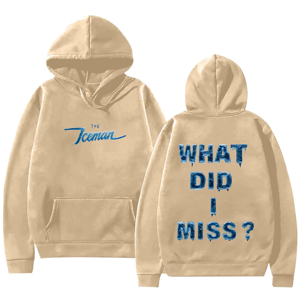 Drake ICEMAN “What Did I Miss” Hoodie Double Side Frozen Letter Graphic Pullover Cold Aesthetic Streetwear Unisex Loose Clothes XXXL хакі
Drake ICEMAN “What Did I Miss” Hoodie Double Side Frozen Letter Graphic Pullover Cold Aesthetic Streetwear Unisex Loose Clothes XXXL хакі