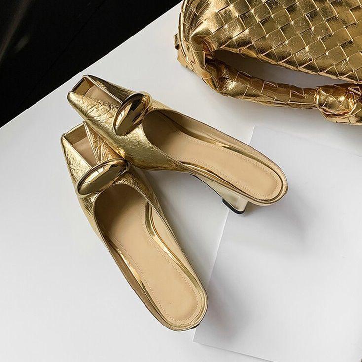 Французский серебристый клиновидный каблук сумка голова крутые тапочки женская летняя обувь металл супер универсальный модный высокий каблук мюли полусабо 39 золотой
Французский серебристый клиновидный каблук сумка голова крутые тапочки женская летняя обувь металл супер универсальный модный высокий каблук мюли полусабо 39 золотой