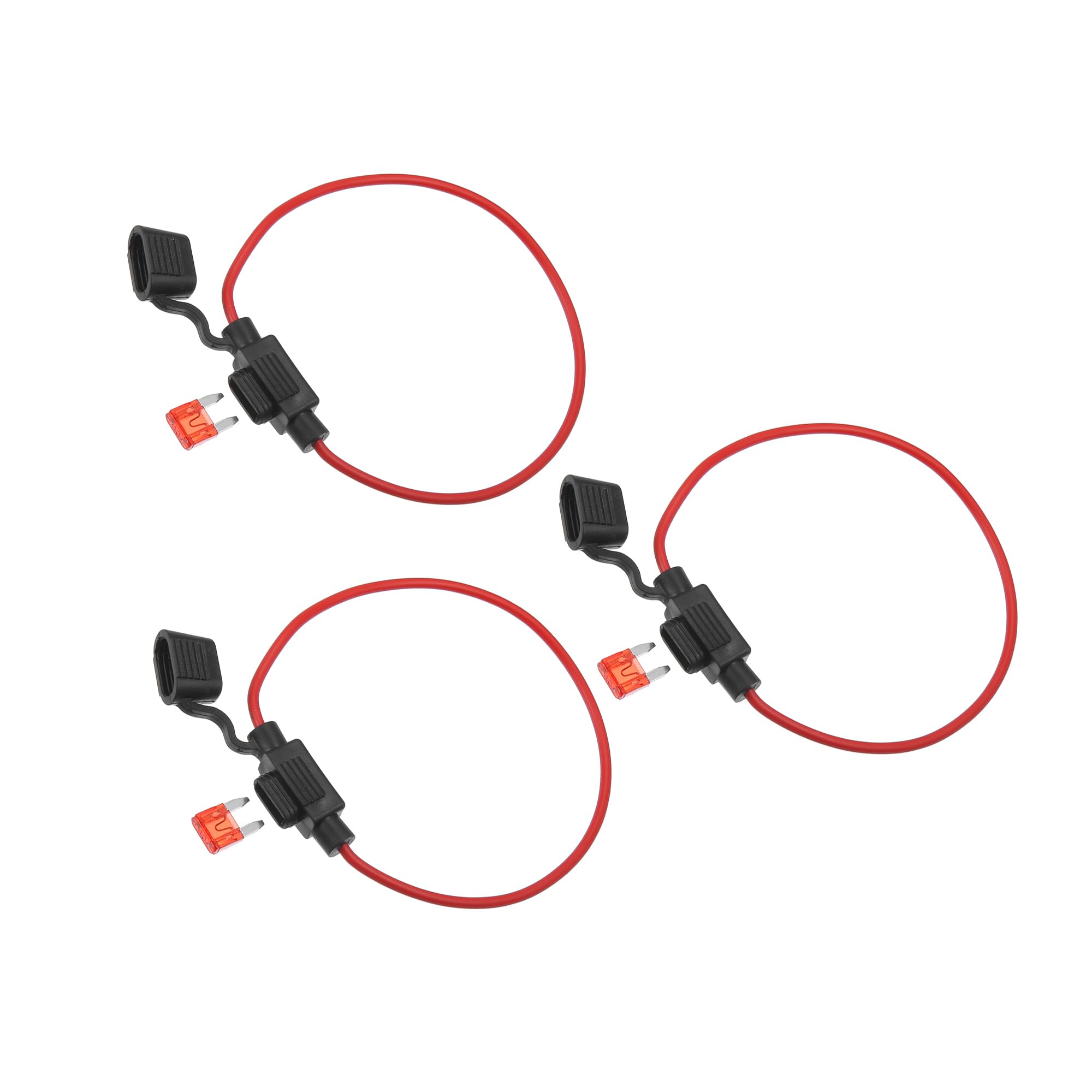 VekAuto 3 Sets Car Fuse Holder Car Plastic Rubber Metal Red Black Universal
VekAuto 3 Sets Car Fuse Holder Car Plastic Rubber Metal Red Black Universal